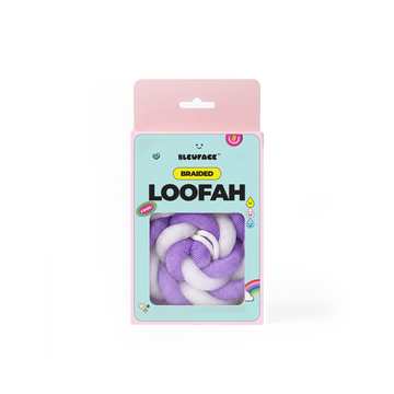 Bleuface Braided Loofah