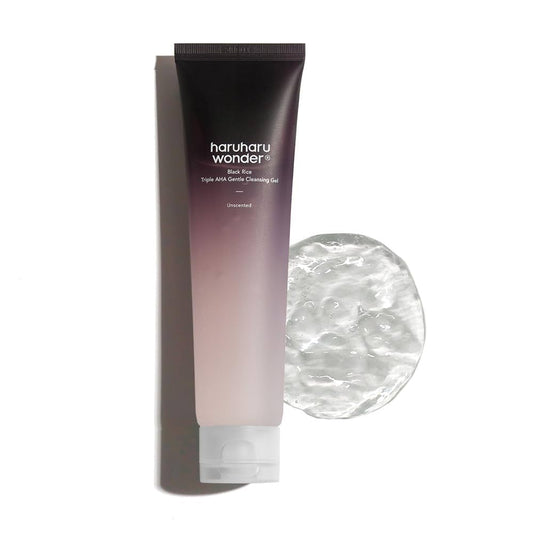 Haruharu Wonder Black Rice Triple AHA Gentle Cleansing Gel Unscented