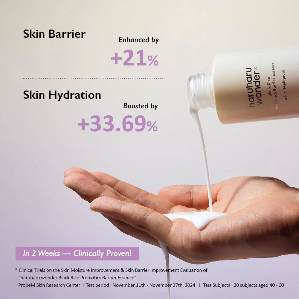 Haruharu Wonder Black Rice Probiotics Barrier Essence