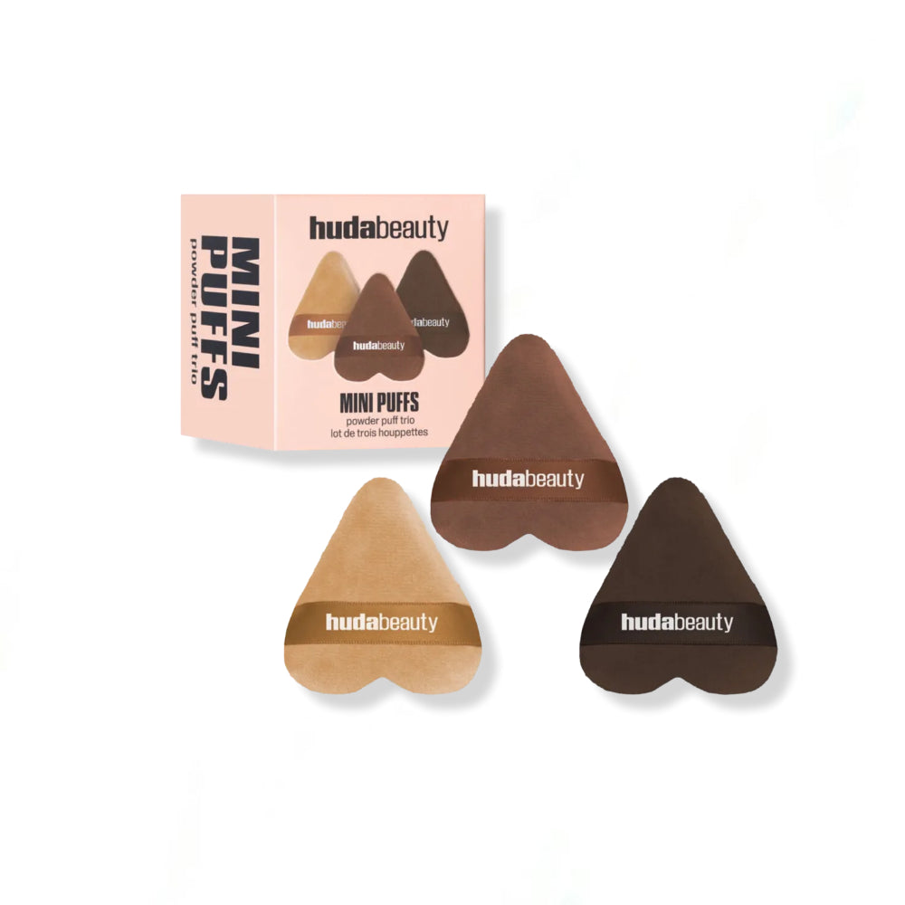 Huda Beauty MINI Powder Puff Trio