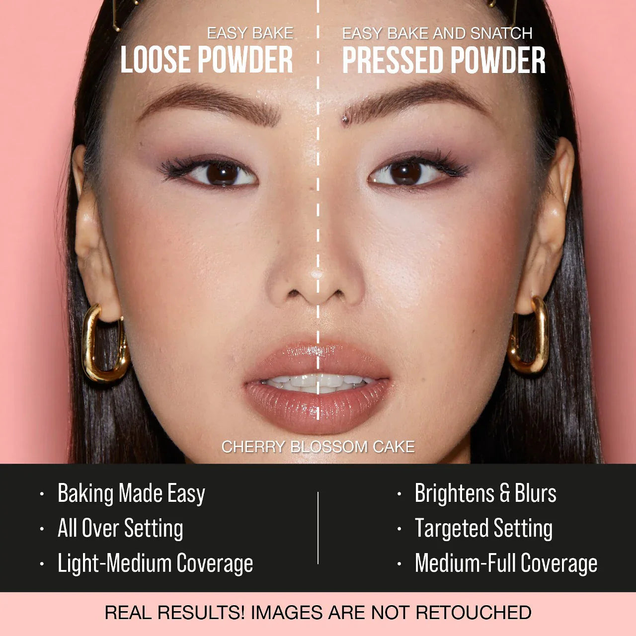 HUDA BEAUTY Easy Bake and Snatch Pressed Setting Powder