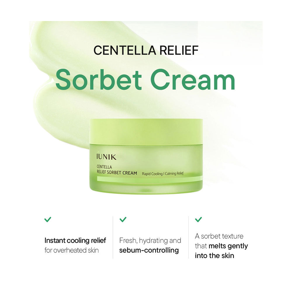 IUNIK Centella Relief Sorbet Cream
