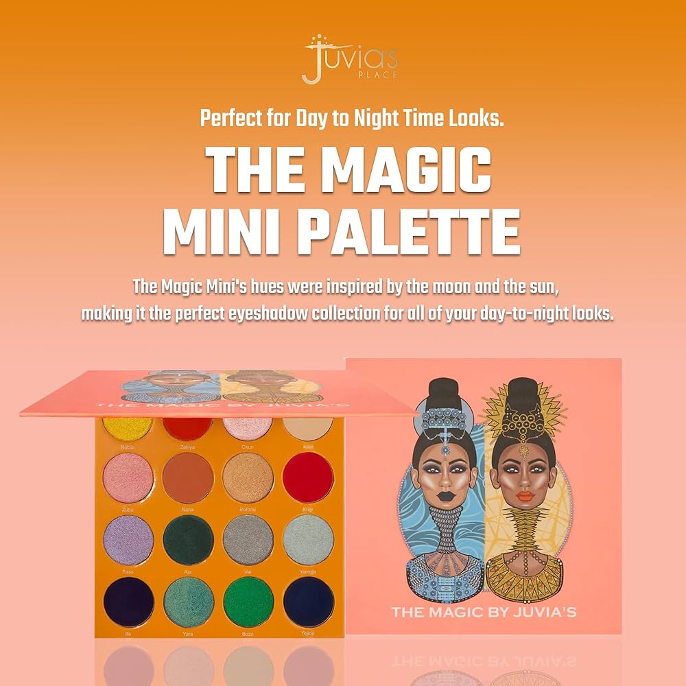 Juvia's Place 16-Color THE MAGIC MINI Eye Shadow Palette