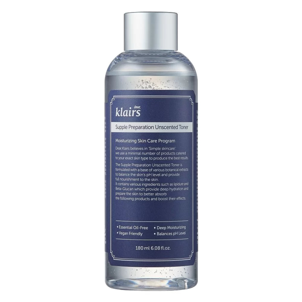 Dear Klairs Supple Preparation Unscented Toner