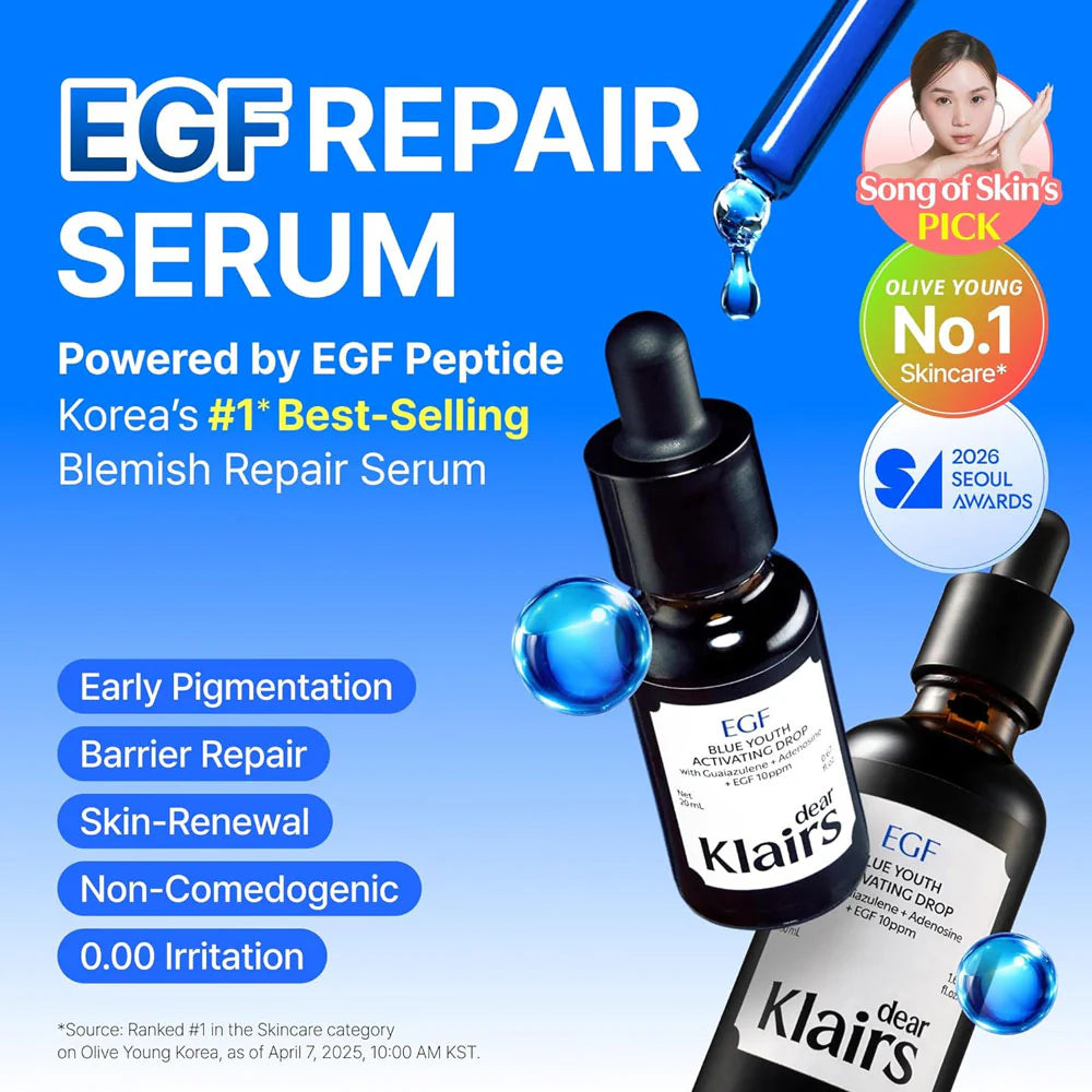 Klairs Blue Youth Activating Drop (EGF 10ppm + FGF 10ppm)
