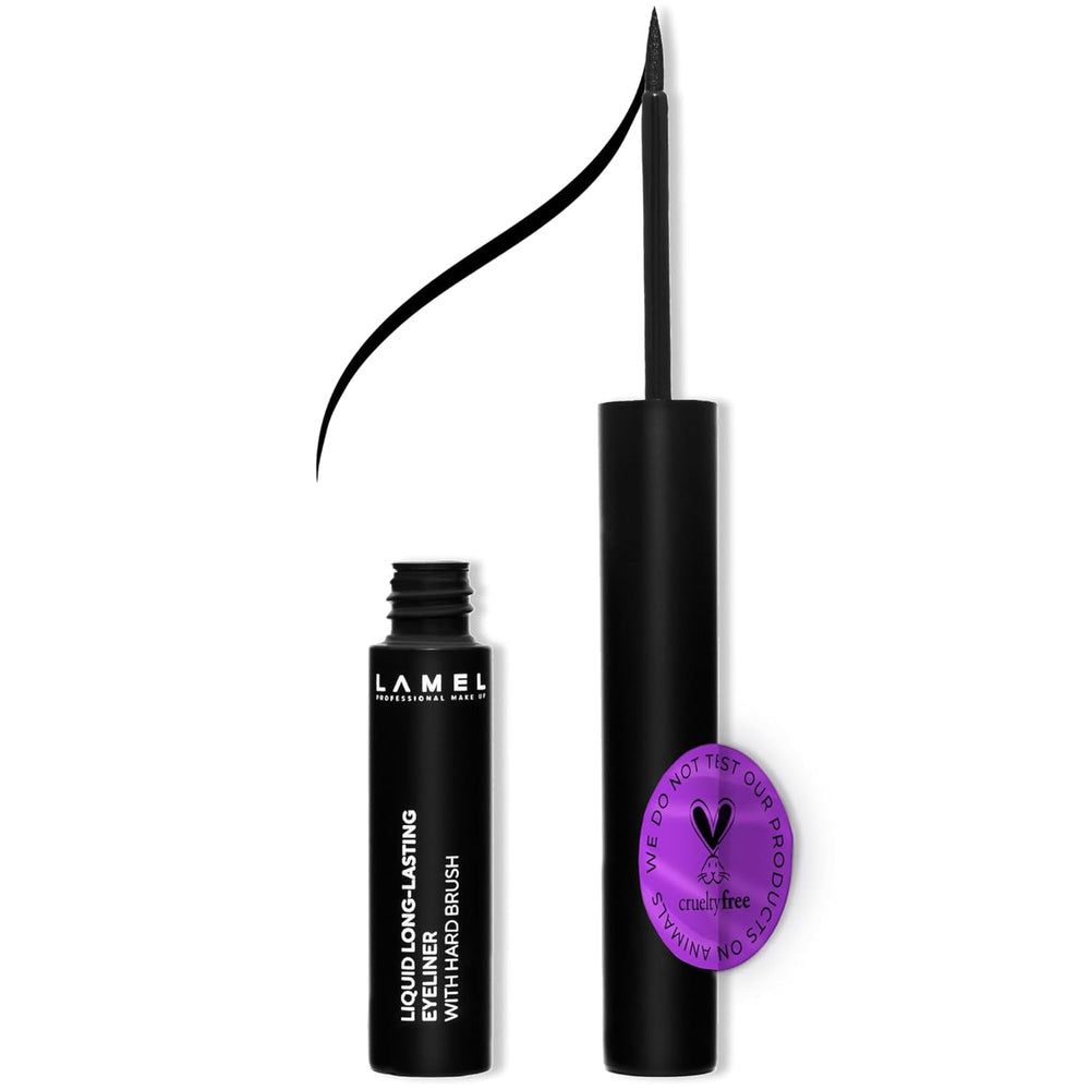 LAMEL Liquid Long-Lasting Eyeliner With Hard Brush