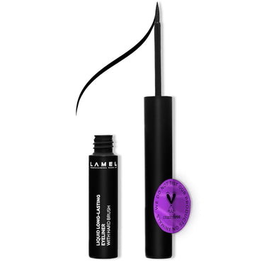 LAMEL Liquid Long-Lasting Eyeliner With Hard Brush