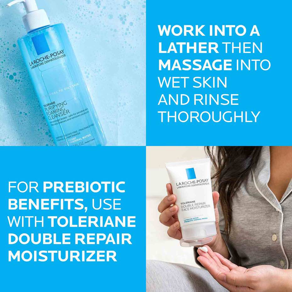 La Roche-Posay Toleriane Purifying Foaming Facial Cleanser