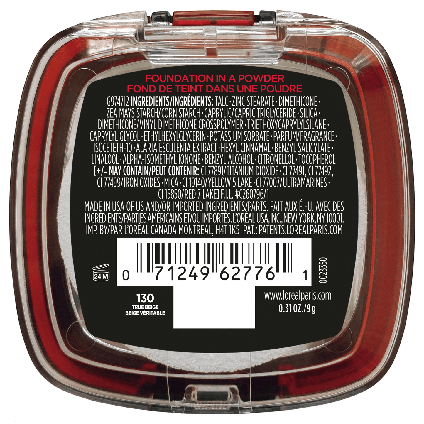 L'Oreal Paris Infallible Up to 24H Fresh Wear Foundation in a Powder