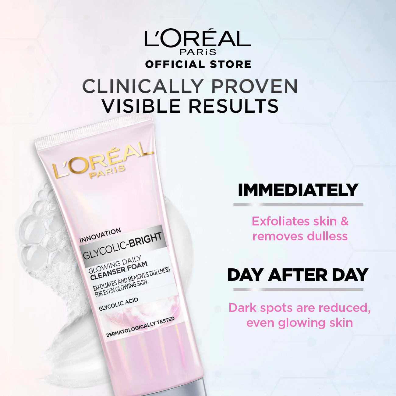 L'Oreal Paris Glycolic Bright Glowing Daily Face Wash