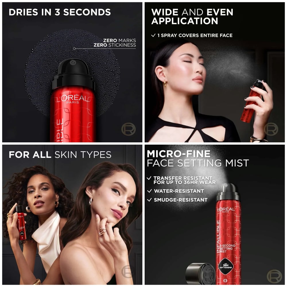 Loreal Infallible 3-second Setting Mist Setting Spray