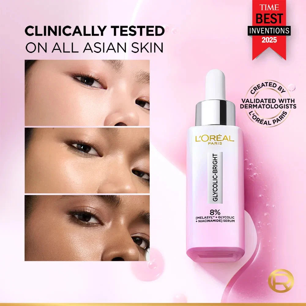 L'Oreal Paris Glycolic-Bright 8% Melasyl Anti-Dark Spot Brightening Serum