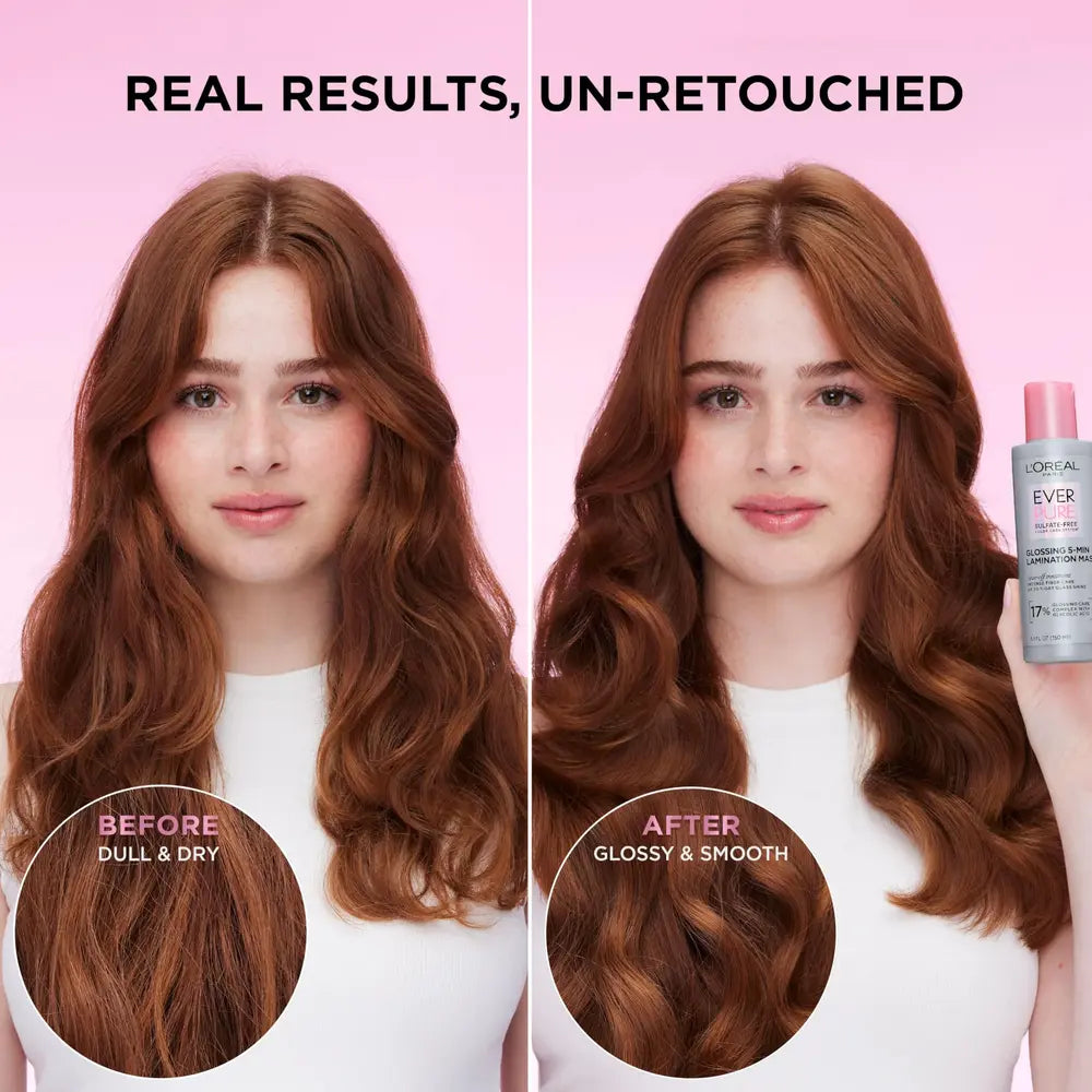 LOreal Paris Glossing Sulfate Free Conditioner with Glycolic Acid