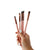 Luxie Eyeconic 5 Piece Rose Gold Eyeshadow Brush Set