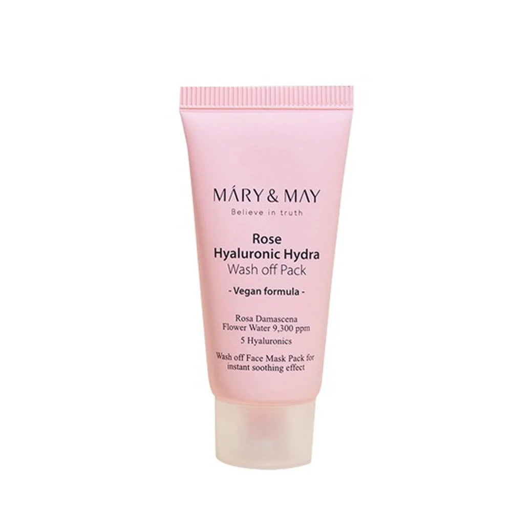 Mary&May Rose Hyaluronic Hydra Wash Off Pack
