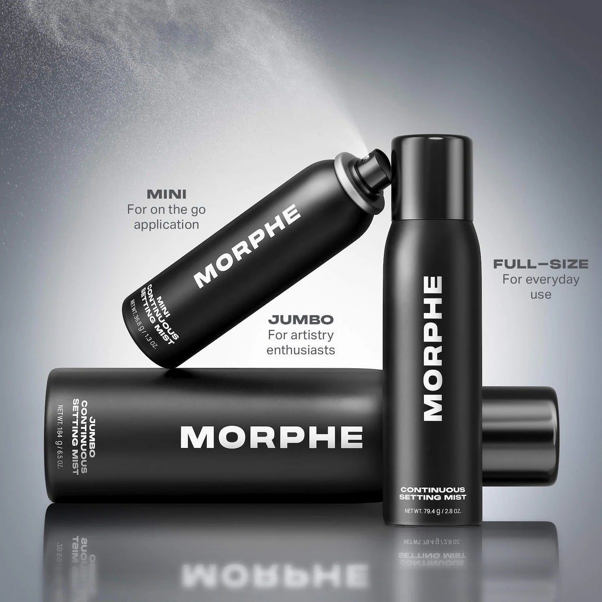 Morphe Jumbo Continuous Setting Spray