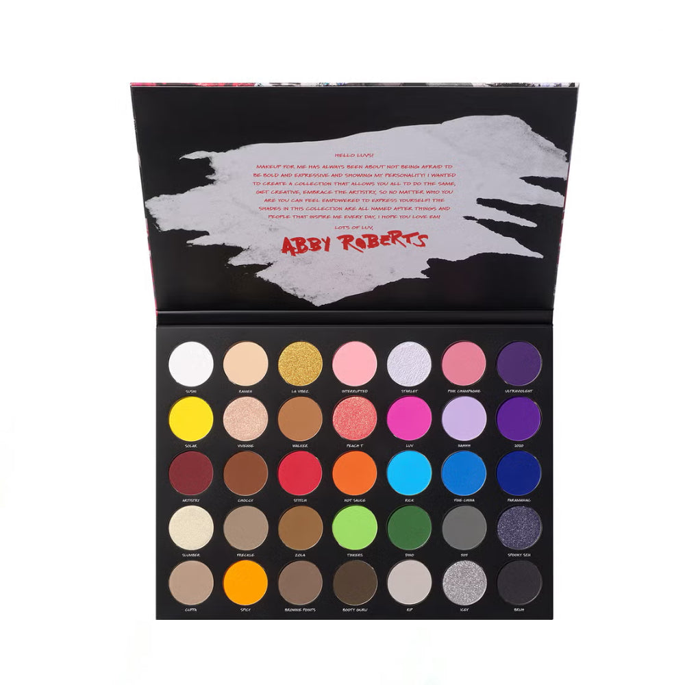 Morphe X Abby Roberts Eyeshadow Palette