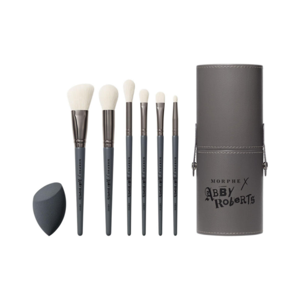 Morphe X Abby Roberts 7-Piece Essential Brush & Tubby Set