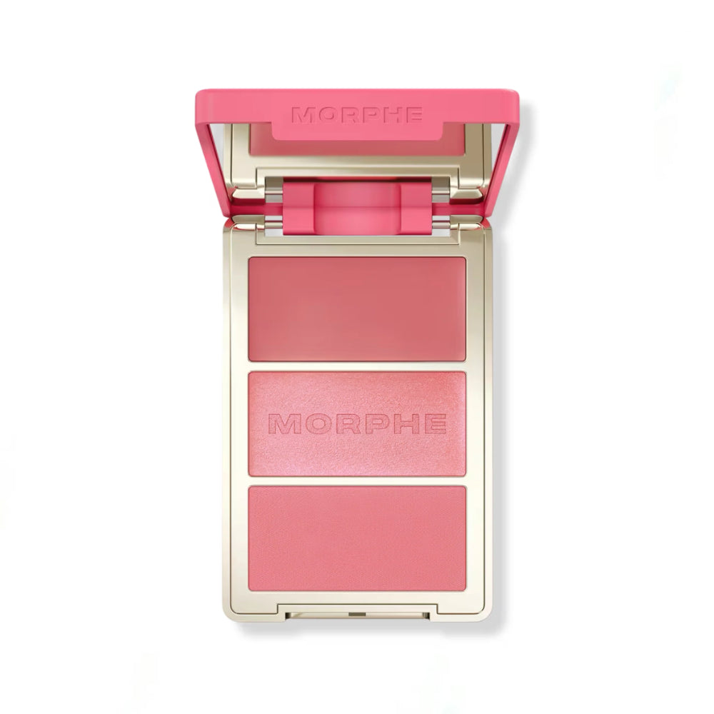 Morphe Cheek Thrills Multi-Finish Face Trio