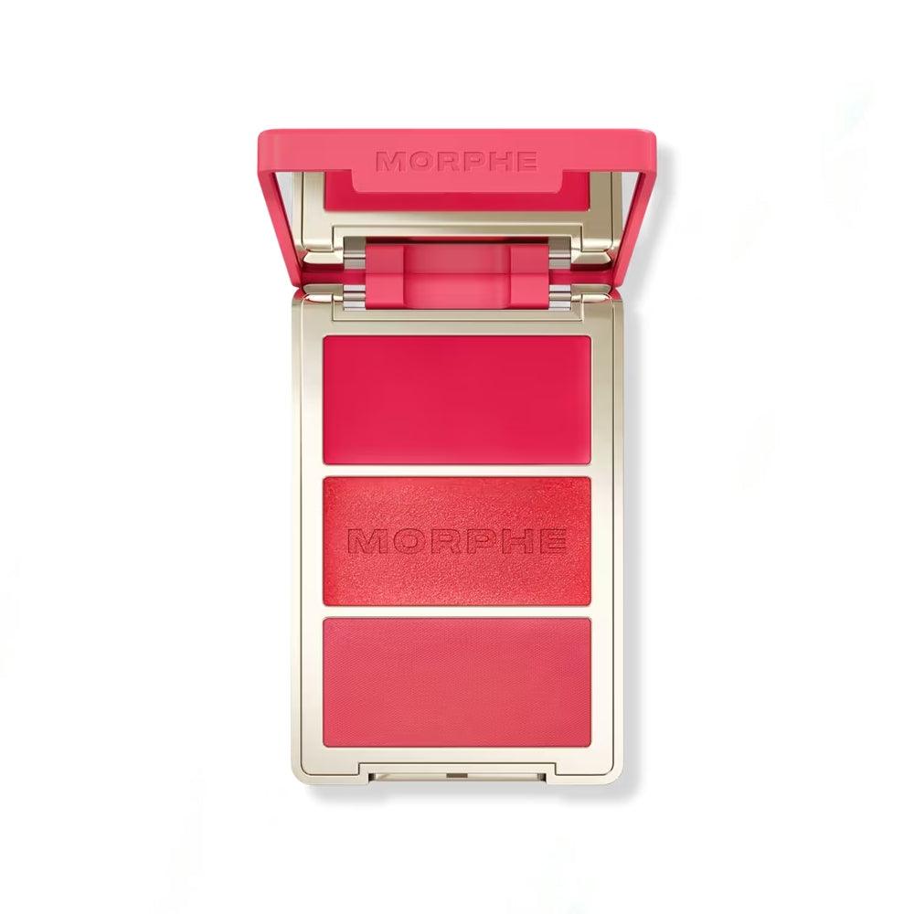Morphe Cheek Thrills Multi-Finish Face Trio