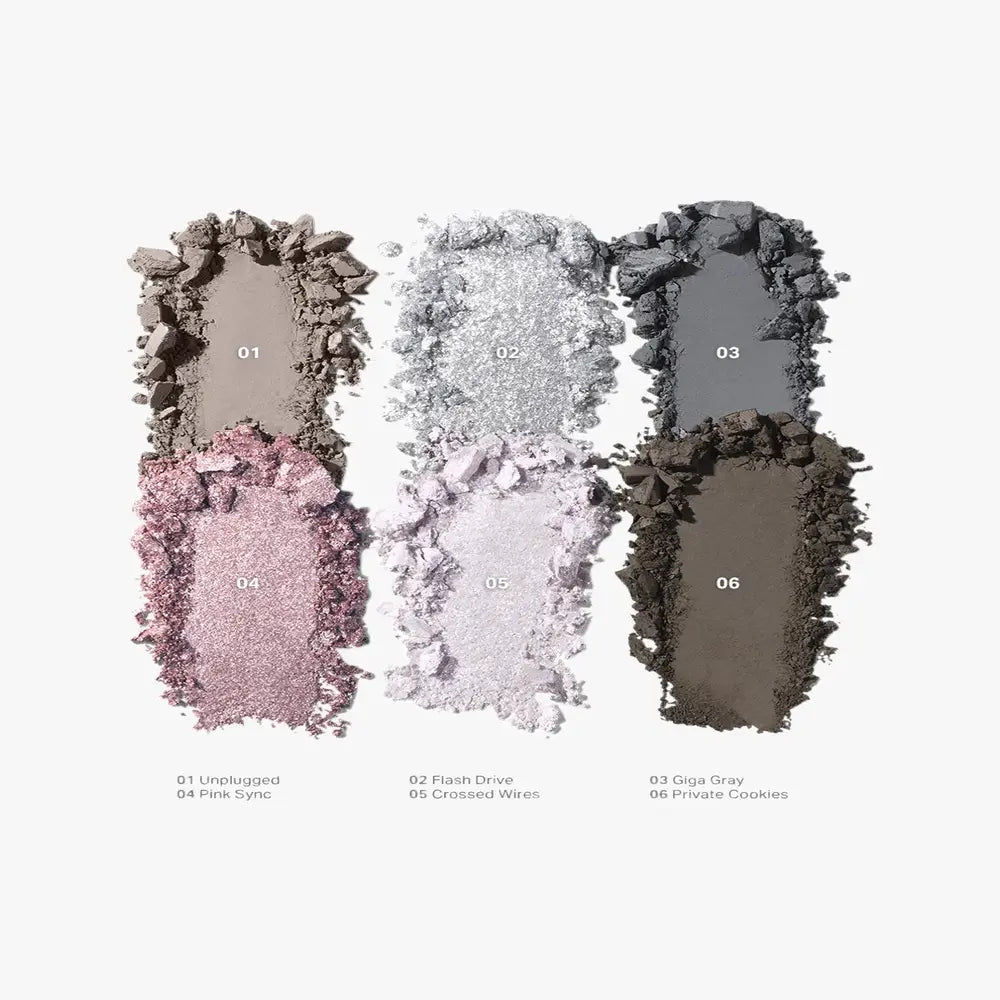 Morphe Cyber Chrome Eyeshadow Palette