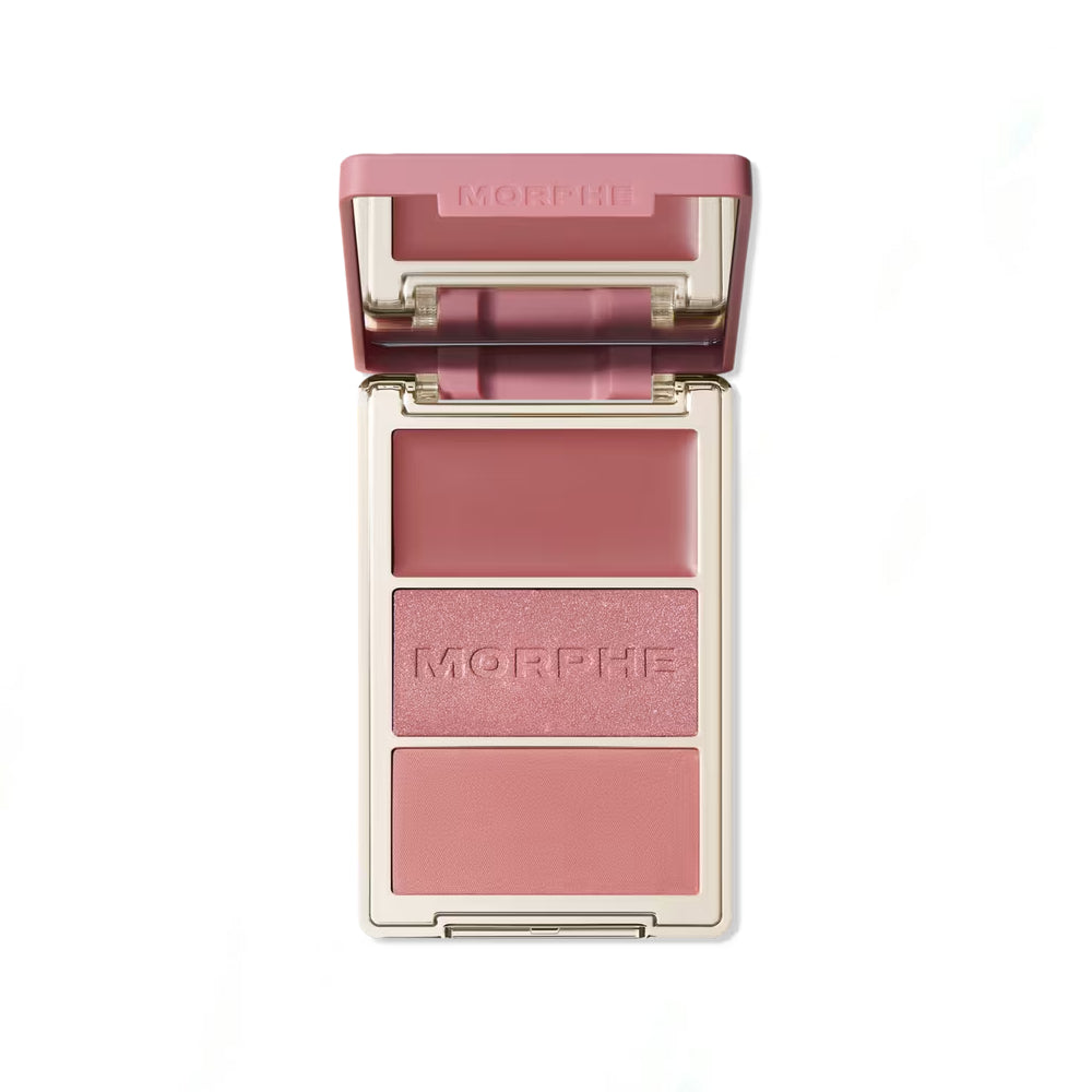 Morphe Cheek Thrills Multi-Finish Face Trio
