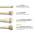 Morphe Buttery Blends 4-Piece Face Brush Set