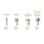 Morphe Buttery Blends 4-Piece Face Brush Set