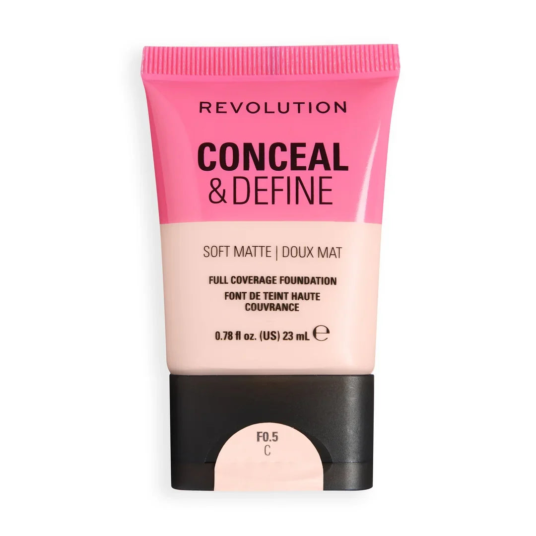 Makeup Revolution Conceal and Define Soft Matte Tube Foundation