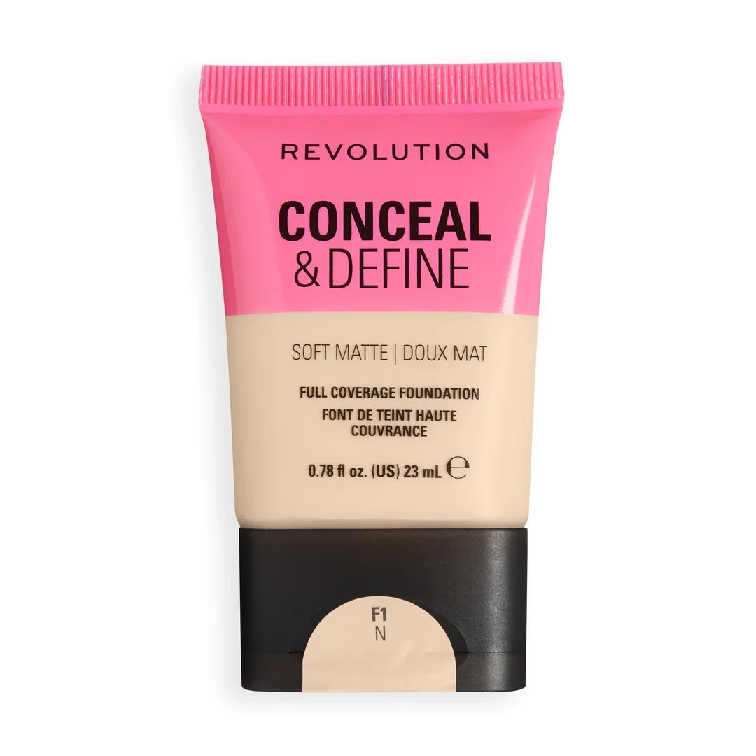 Makeup Revolution Conceal and Define Soft Matte Tube Foundation