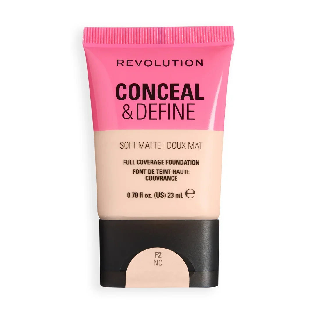 Makeup Revolution Conceal and Define Soft Matte Tube Foundation
