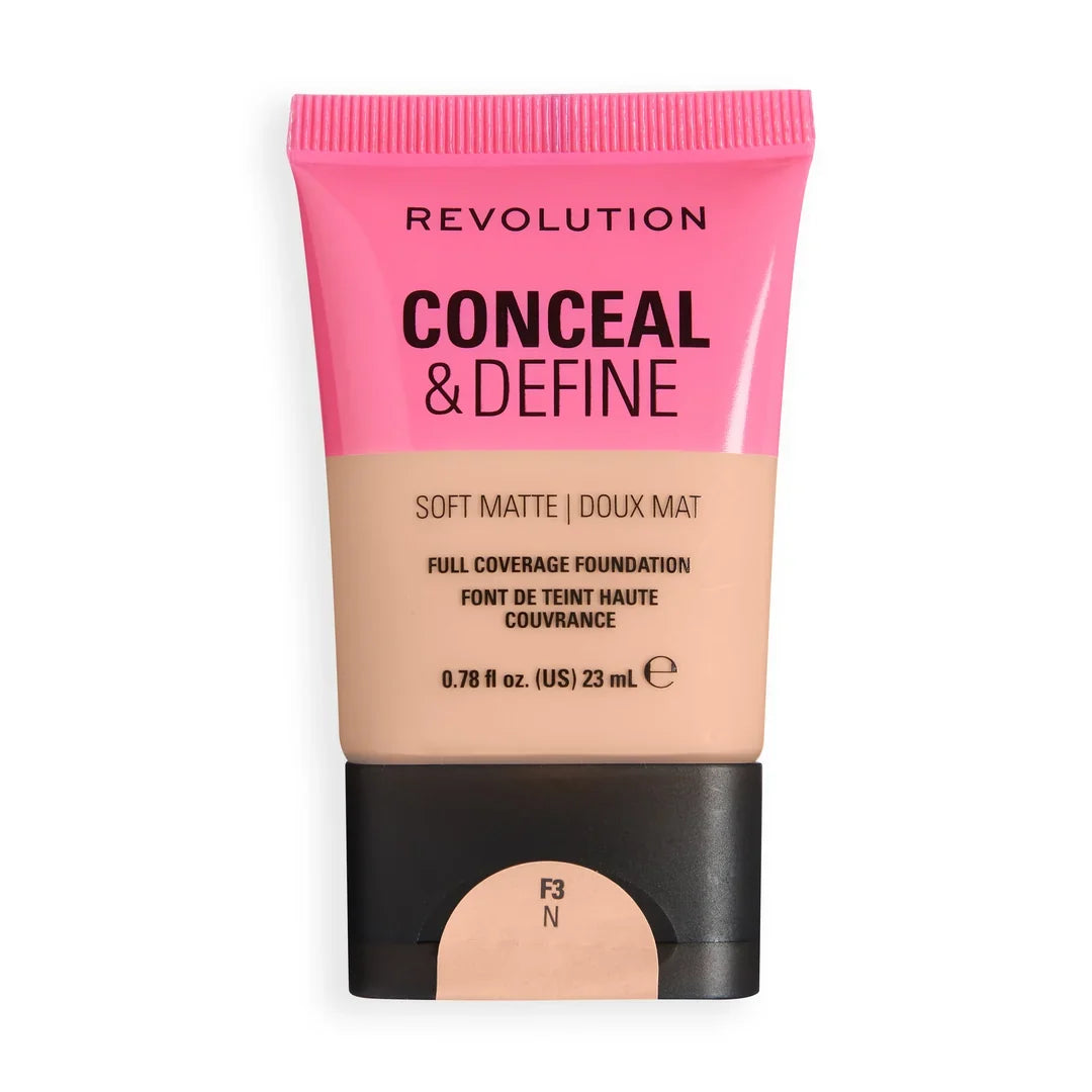 Makeup Revolution Conceal and Define Soft Matte Tube Foundation