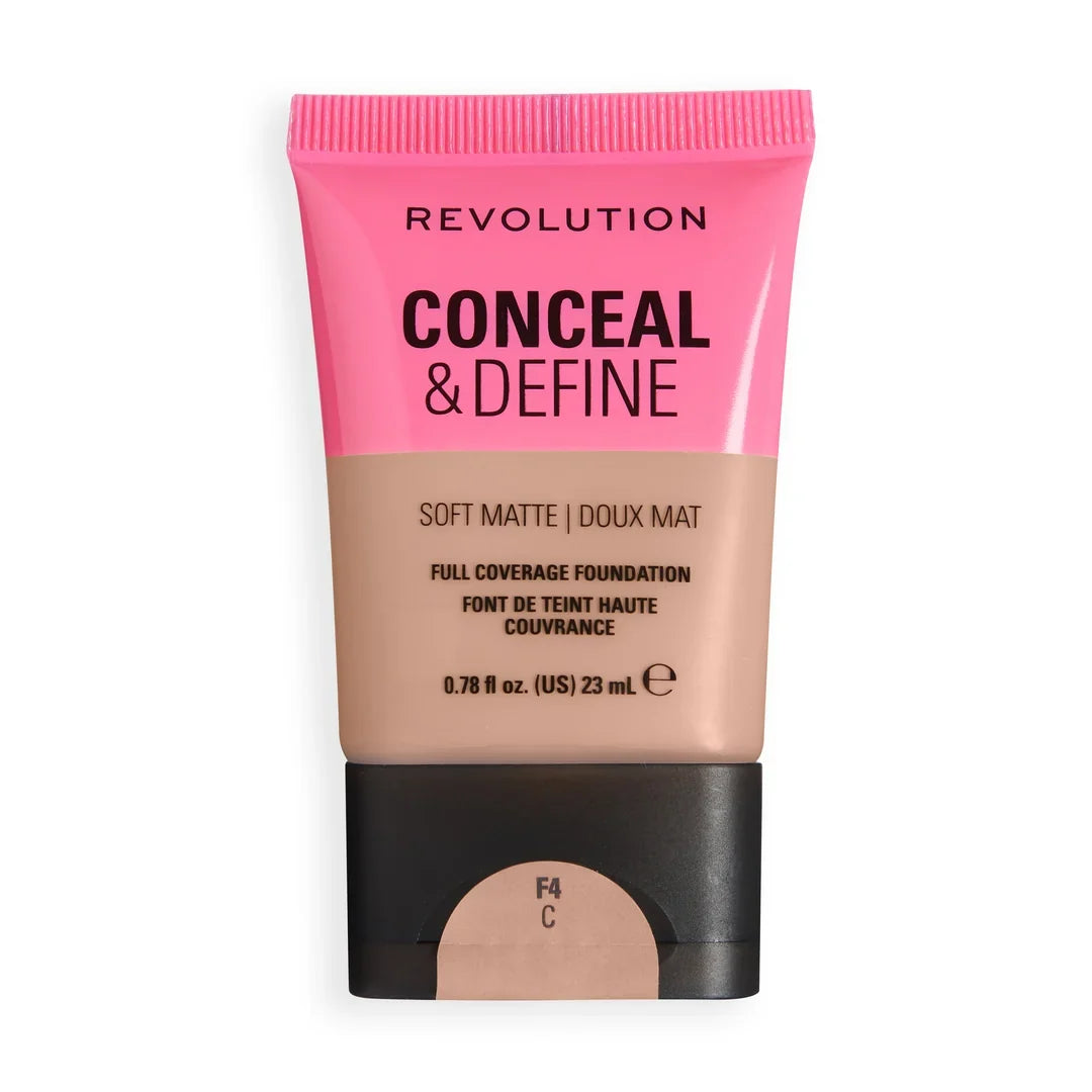 Makeup Revolution Conceal and Define Soft Matte Tube Foundation