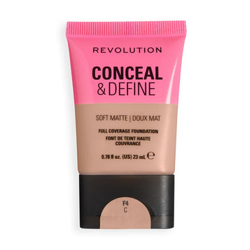 Makeup Revolution Conceal and Define Soft Matte Tube Foundation