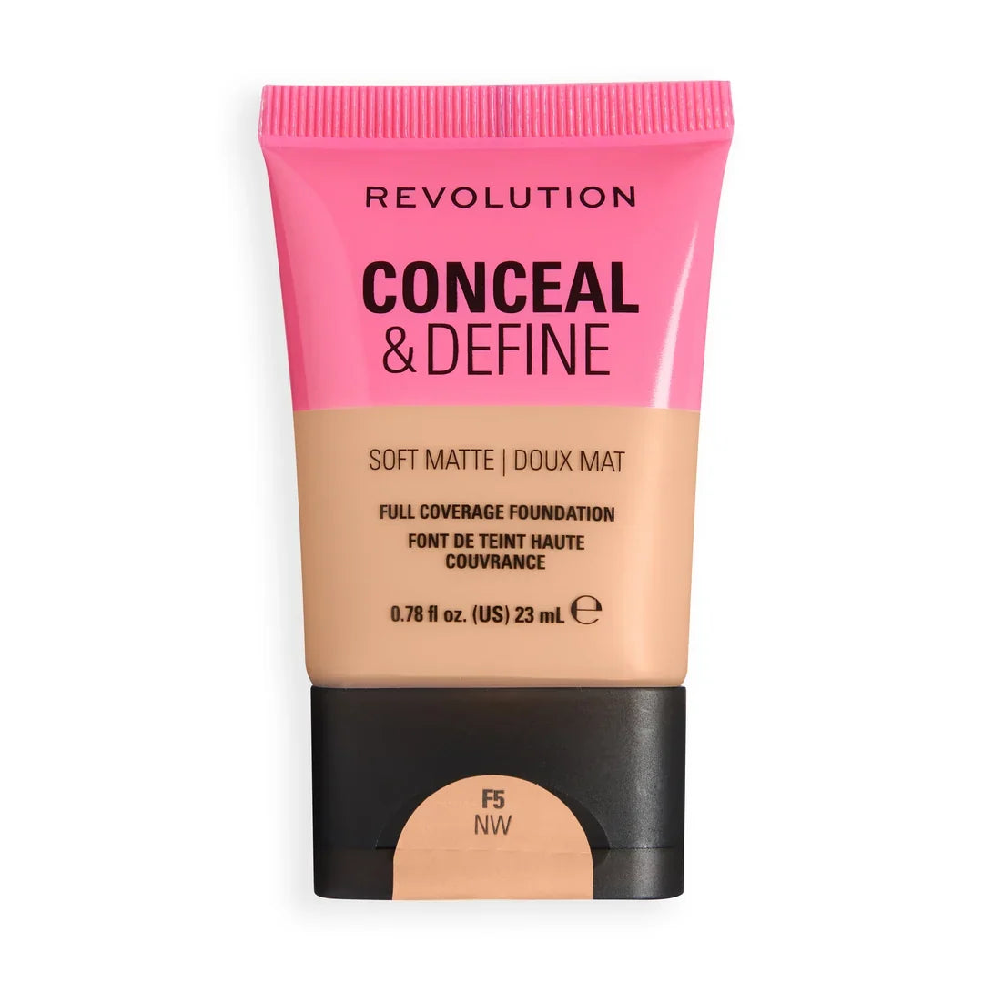 Makeup Revolution Conceal and Define Soft Matte Tube Foundation