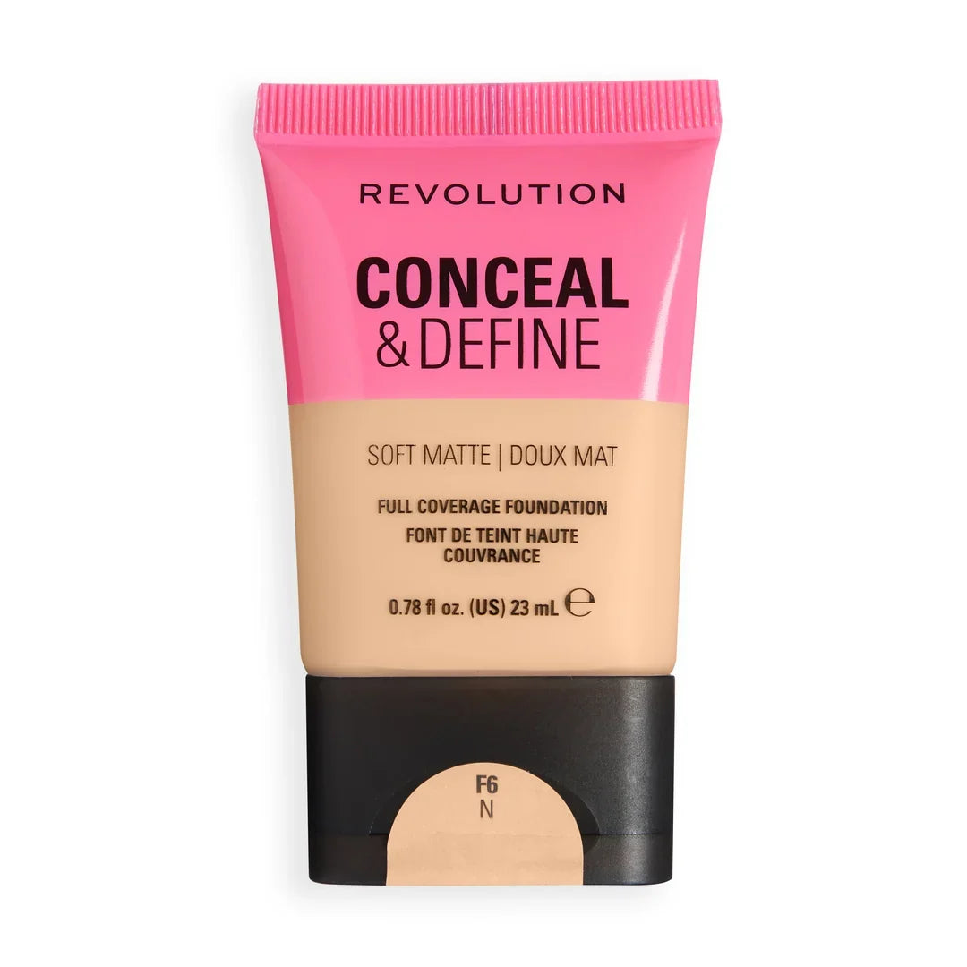 Makeup Revolution Conceal and Define Soft Matte Tube Foundation