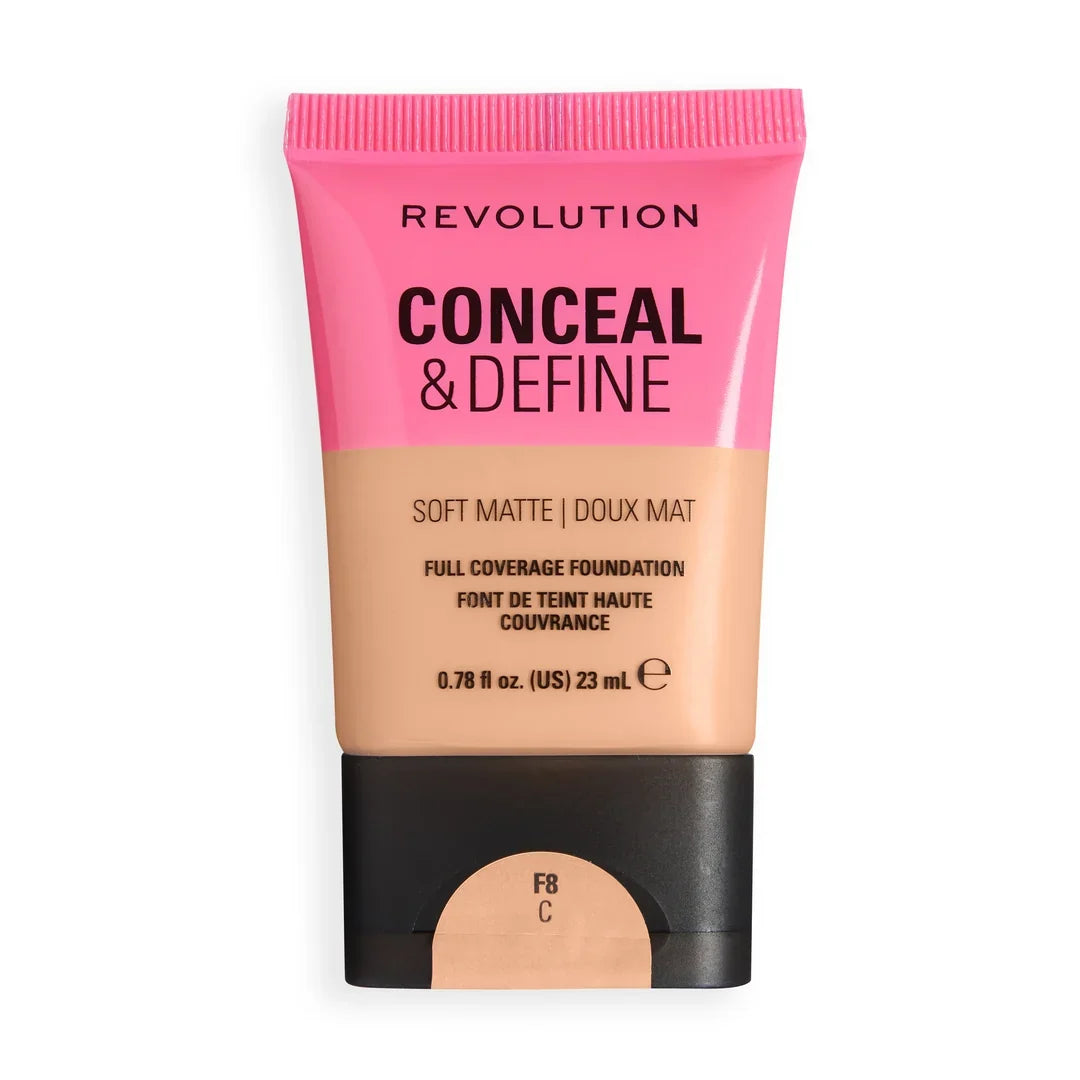 Makeup Revolution Conceal and Define Soft Matte Tube Foundation