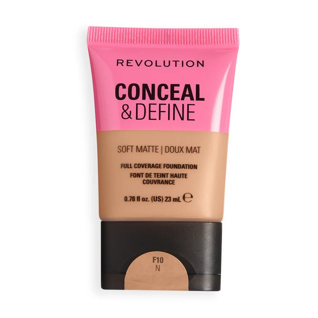 Makeup Revolution Conceal and Define Soft Matte Tube Foundation