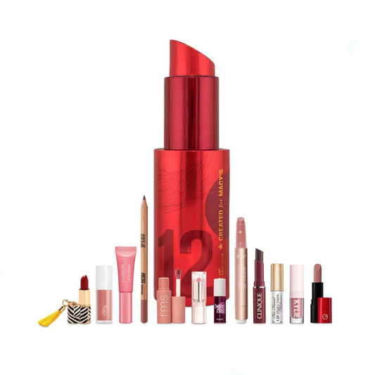 Macy's 12 Days of Lip Advent Calendar 2025 Limited Edition Holiday Gift Set