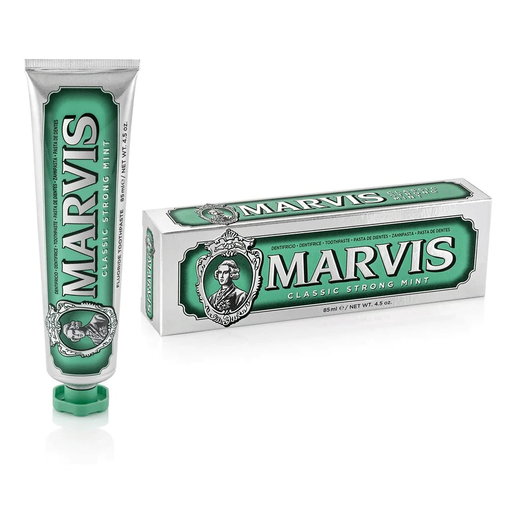 Toothpaste Color Code Marvis Marvis Classic Strong Mint Toothpaste in Pakistan – Colorshow.pk