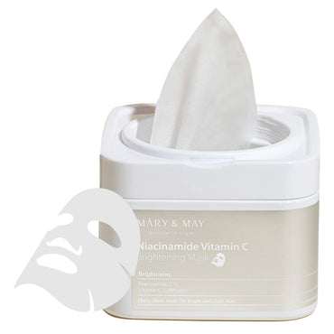 Mary & May Niacinamide Vitamin C Brightening Mask (30 Sheets)