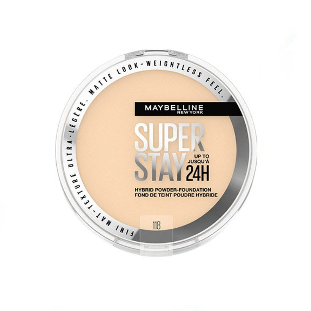 Maybelline Super Stay Up To 24Hr Hybrid Powder Foundation
