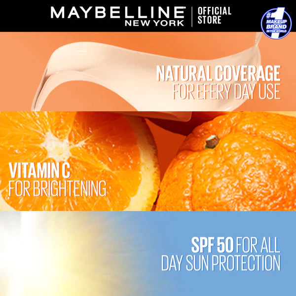 Maybelline Fit Me Fresh Tint Vit C + SPF 50