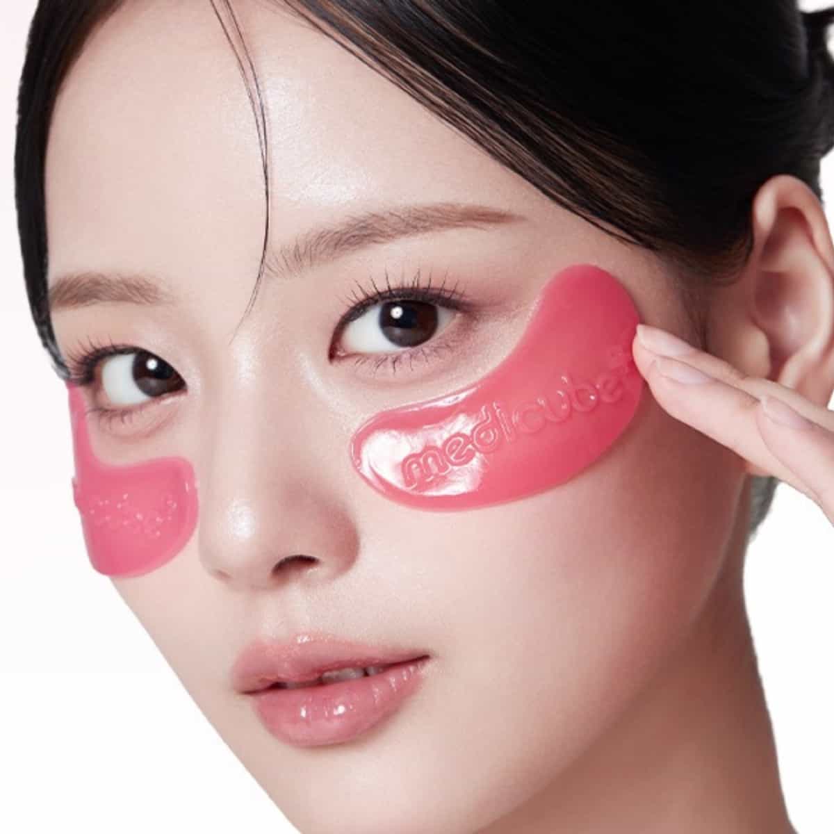 Medicube PDRN Pink Collagen Jelly Eye Mask 6 pairs