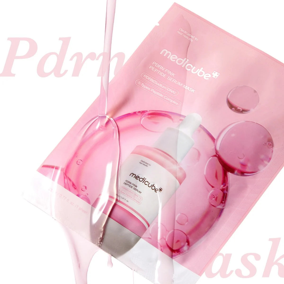 Medicube PDRN Pink Peptide Serum Mask (1EA)