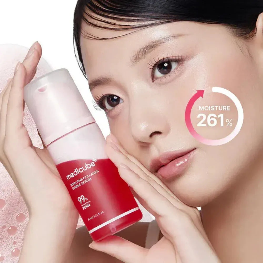 Medicube PDRN Pink Collagen Bubble Serum