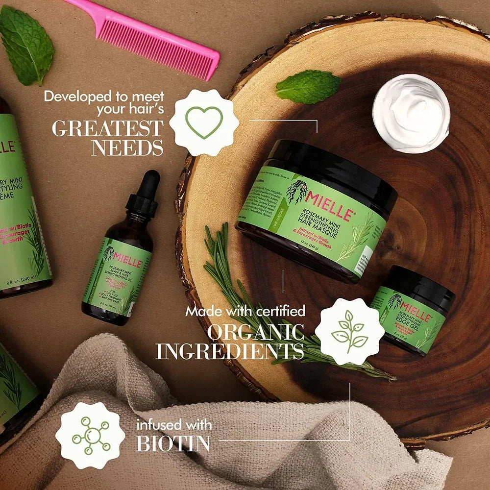 Shop Mielle Rosemary Mint Strengthening Hair Masque online in Pakistan- At Colorshow.pk