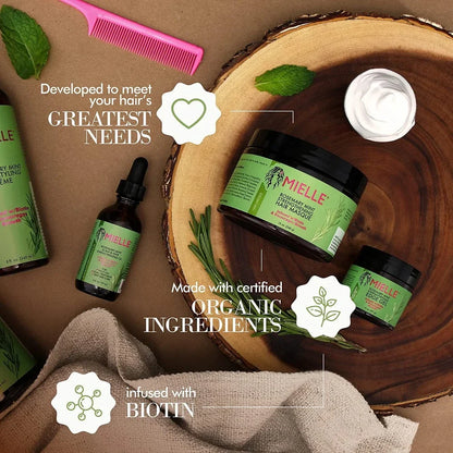 Shop Mielle Rosemary Mint Strengthening Hair Masque online in Pakistan- At Colorshow.pk