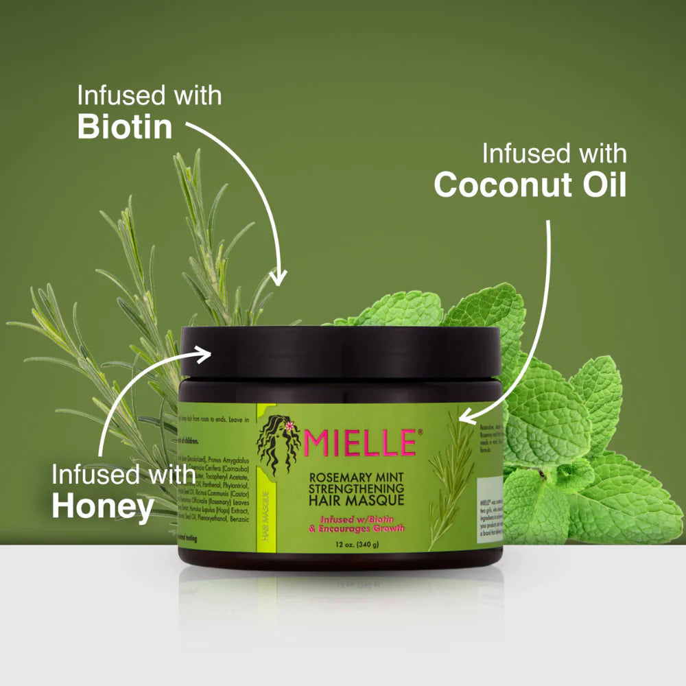 Shop Mielle Rosemary Mint Strengthening Hair Masque online in Pakistan- At Colorshow.pk