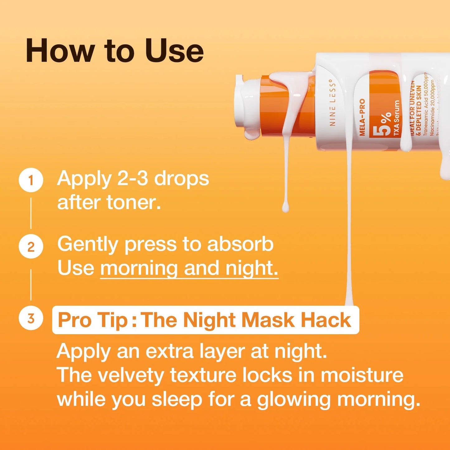Nineless Mela Pro Tranexamic Acid Serum
